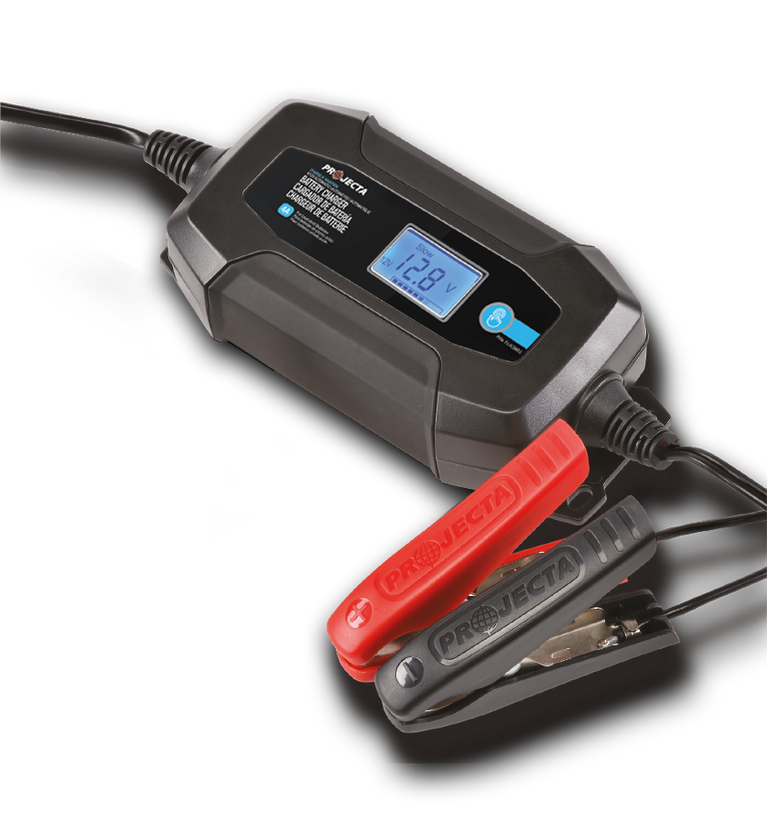 Projecta AC080 automatische acculader, 8 fasen, 8,0 A