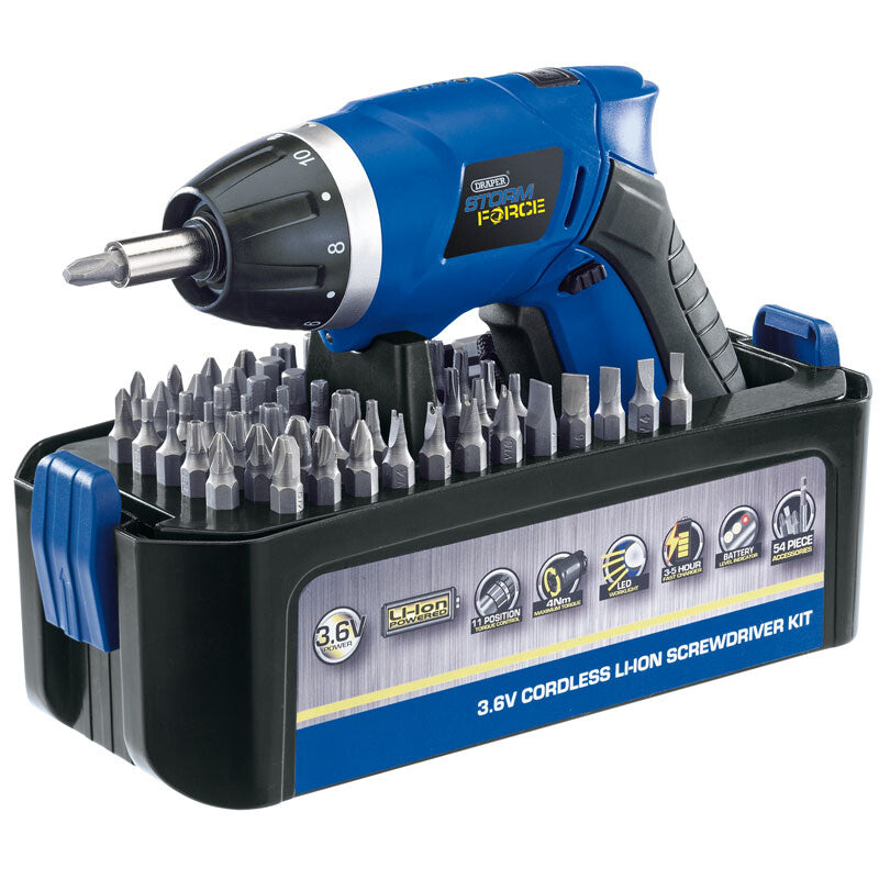 Accu schroevendraaierset 3,6V