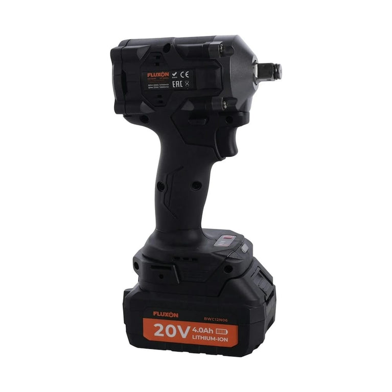 Accu slagmoersleutel 1/2" 1080 Nm incl. 1x 4Ah accu en lader
