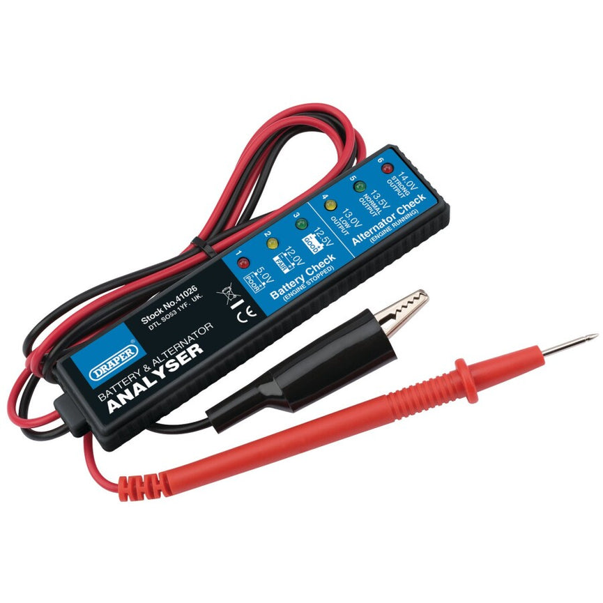 Batterij en laadstroom tester 12V