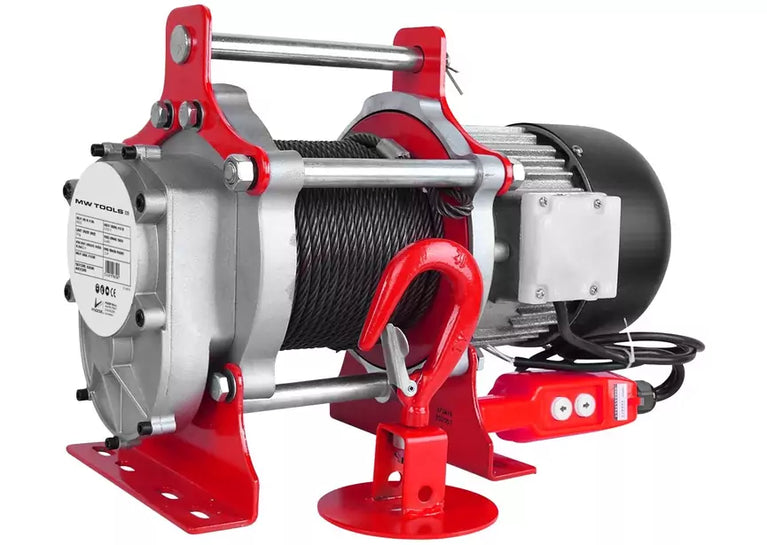Elektrische lier 3x400V 750 kg MW Tools