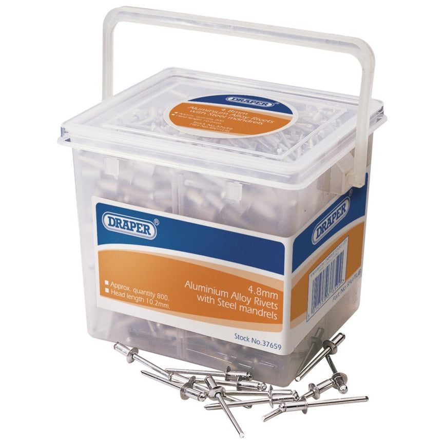 Blindklinknagel 4.8mm, 800st