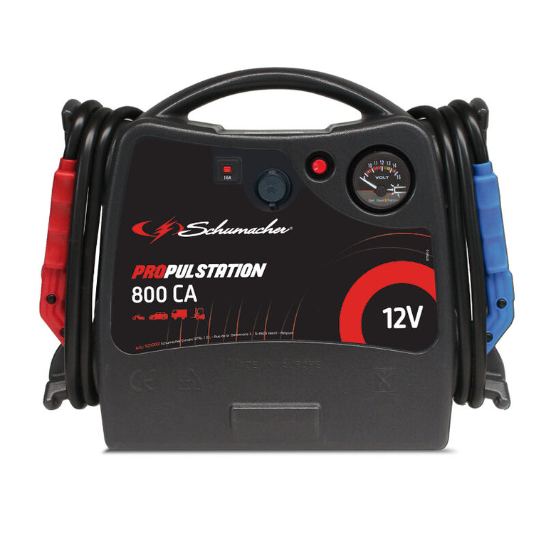 Booster PPS 12V 800CA incl 230V docking station AC12