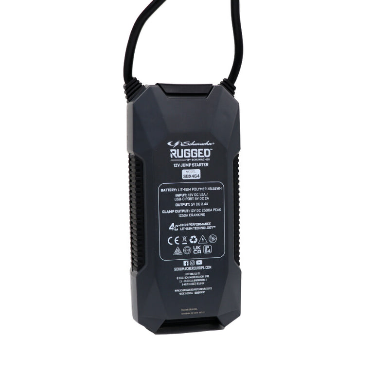 Booster Rugged Lithium SBX464 12V, 2500PA