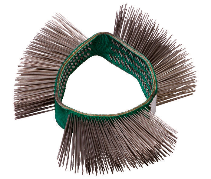 Borstelband 23mm, fijn (recht)