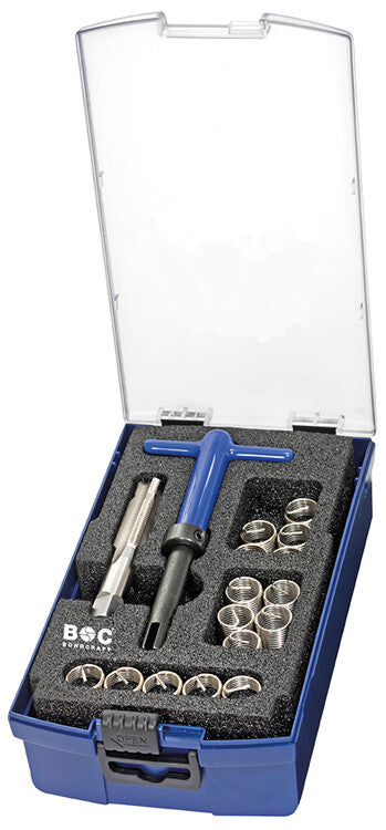 Bougie schroefdraadreparatieset 17dlg