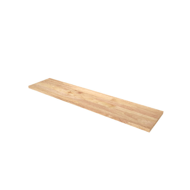 BUNKER 46cm Modulaire hardhouten werkblad, 204x46cm