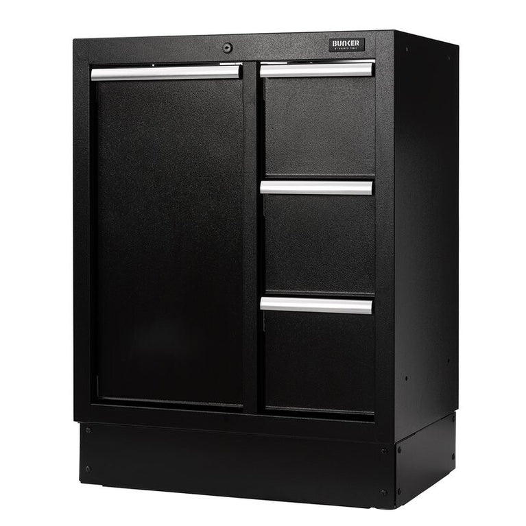 BUNKER 46cm Modulaire vloerkast, 4 lades, powertool rack, 68cm