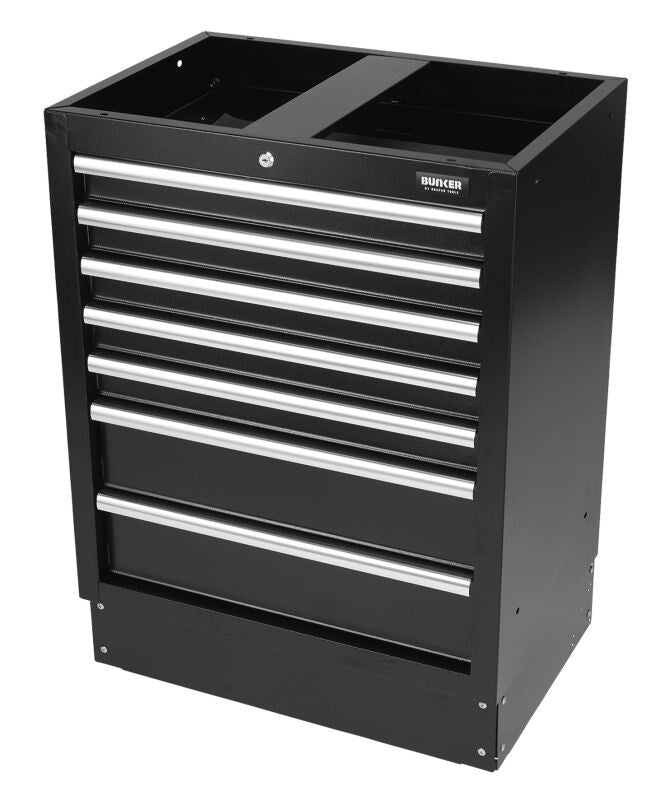 BUNKER 46cm Modulaire vloerkast met 7 lades, 68cm