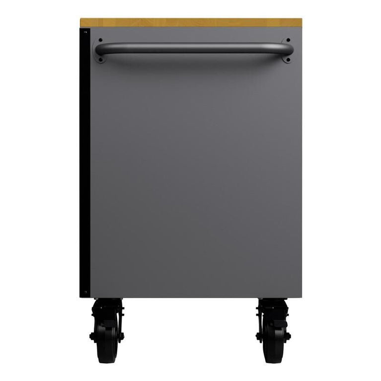 BUNKER Gereedschapswagen/werkbank, 142cm, Licht grijs