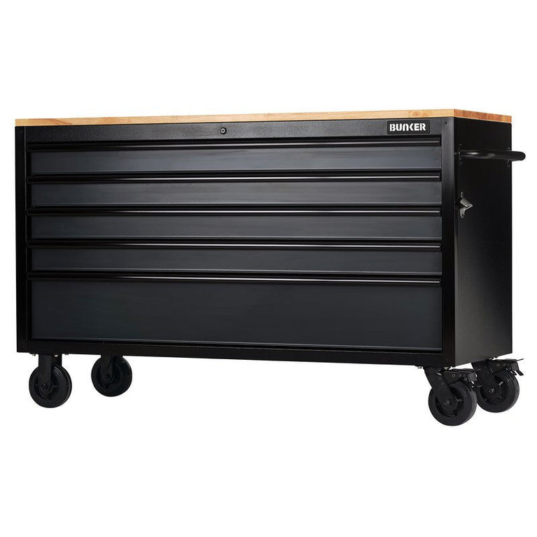 BUNKER Gereedschapswagen/werkbank, 155cm, grijs