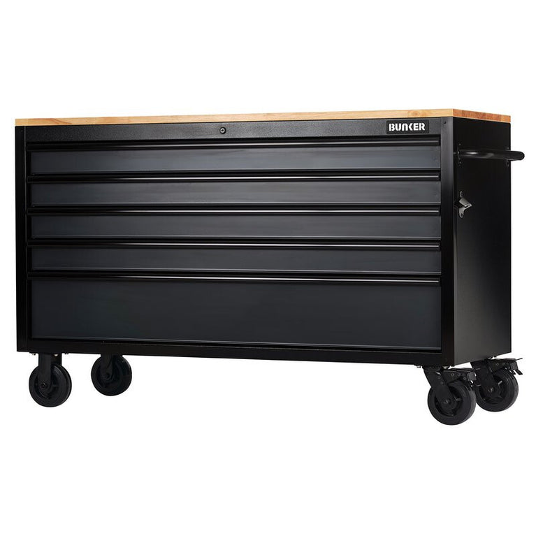 BUNKER Gereedschapswagen/werkbank, 155cm, grijs