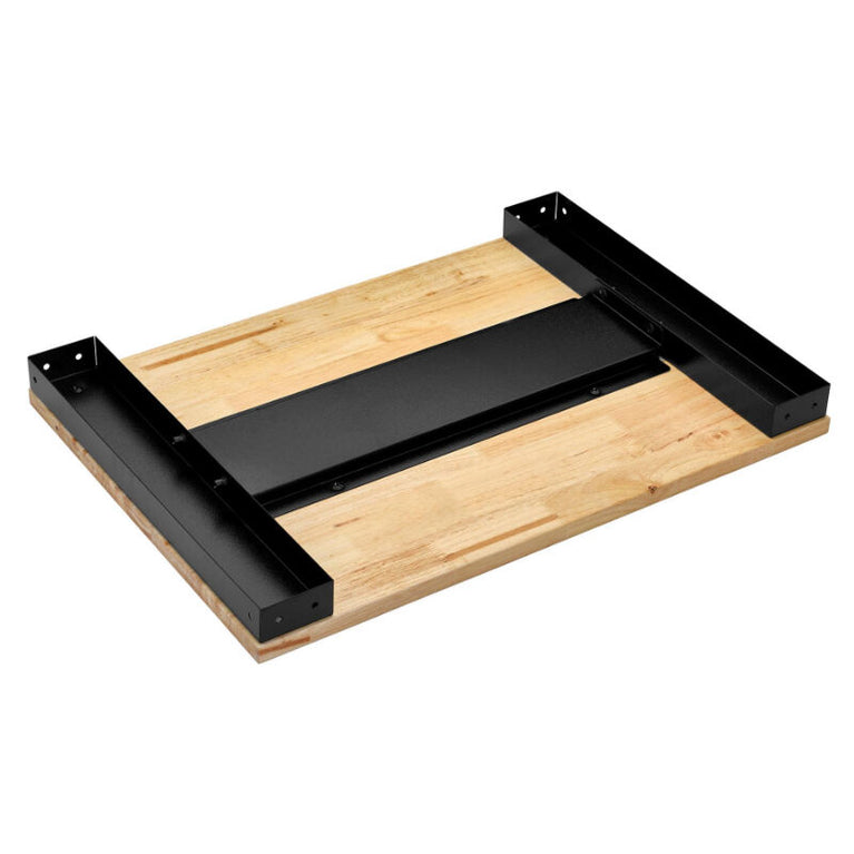 BUNKER Hardhouten werkblad tbv werkplaatstrolley, 65cm