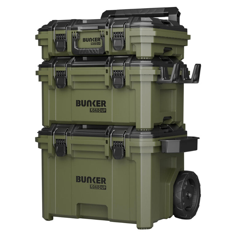 BUNKER Load-Up Verrijdbare opbergbox, 9dlg