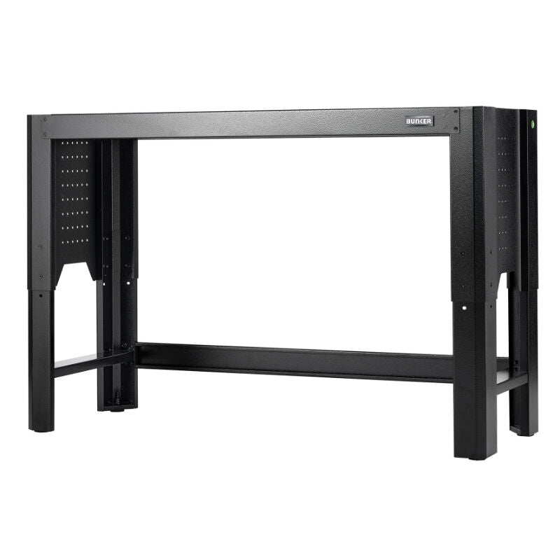 BUNKER Modulair werkbankframe, in hoogte verstelbaar, 124cm