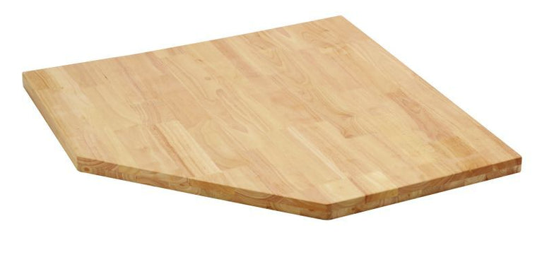 BUNKER Modulaire hardhouten werkblad voor hoekkast, 87cm