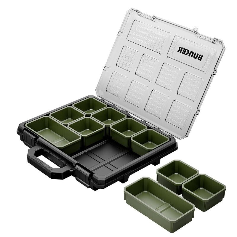 BUNKER Assortimentsbak 408x373x55mm