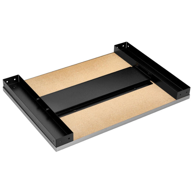 BUNKER RVS werkblad tbv werkplaatstrolley, 65cm