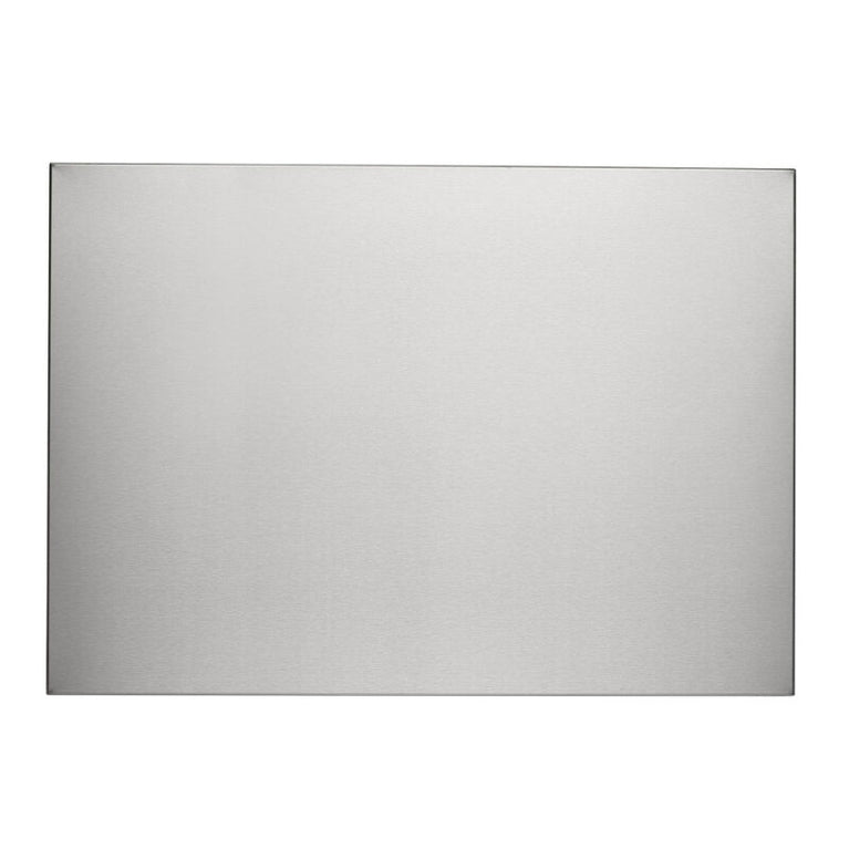BUNKER RVS werkblad tbv werkplaatstrolley, 65cm
