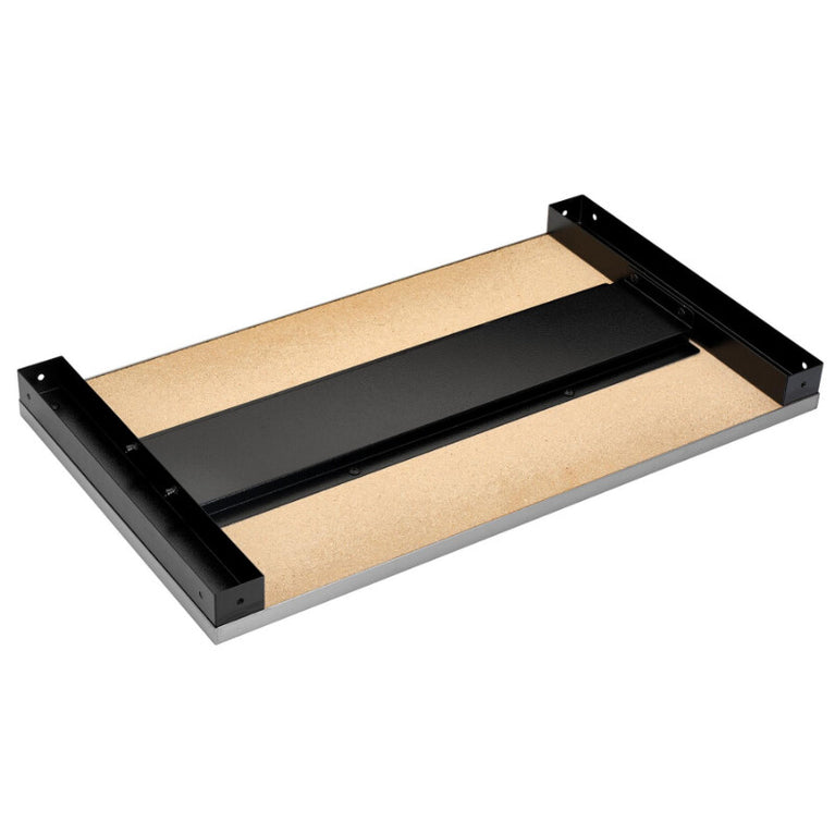 BUNKER RVS werkblad tbv werkplaatstrolley, 71cm