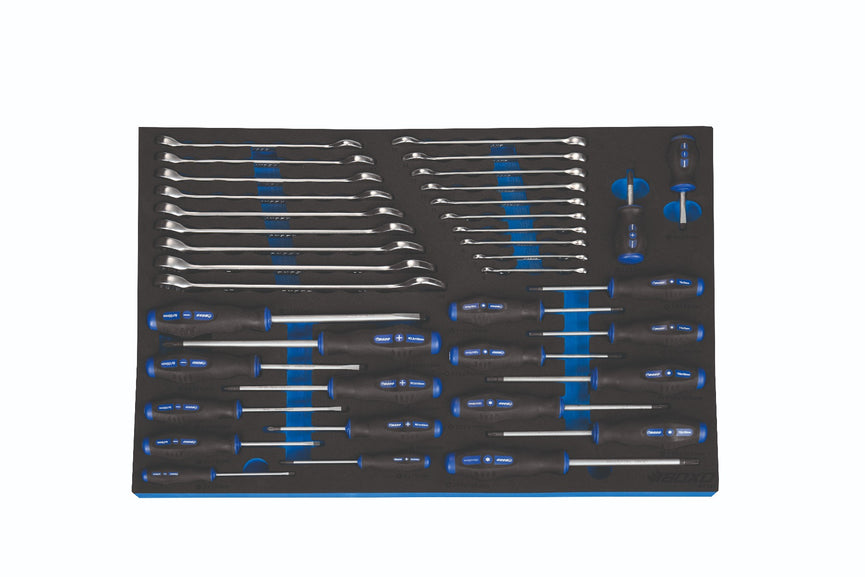 Moersleutels en schroevendraaierset 38pc