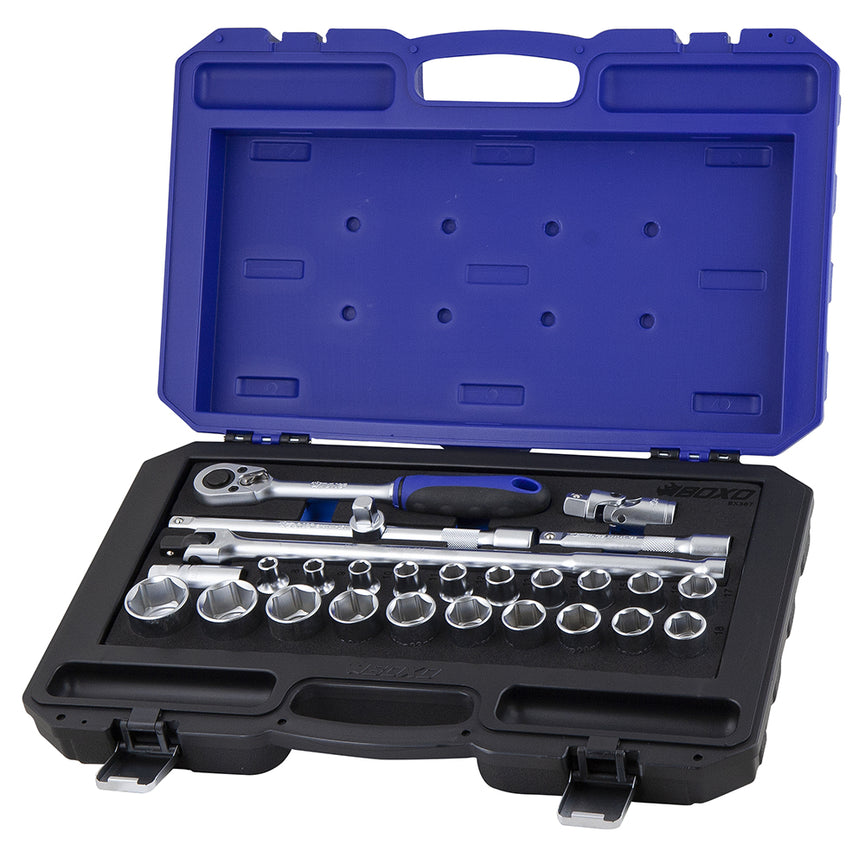 BOXO 1/2” Dopsleutelset 27-dlg.