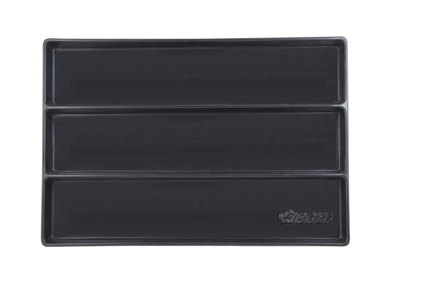 Lege tray met 3 vakken, 568x395mm
