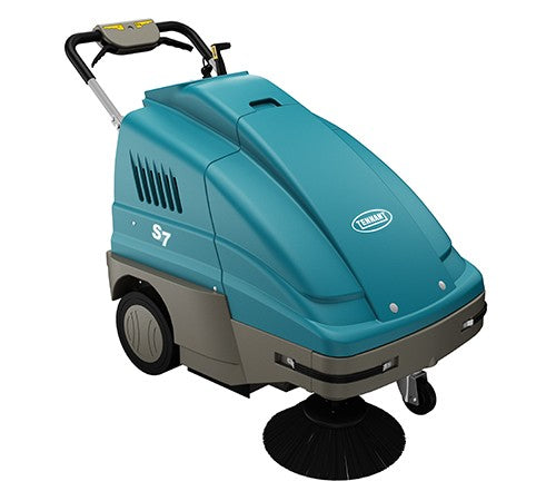 Tennant S7 Accu-aangedreven achterloop-veegmachine