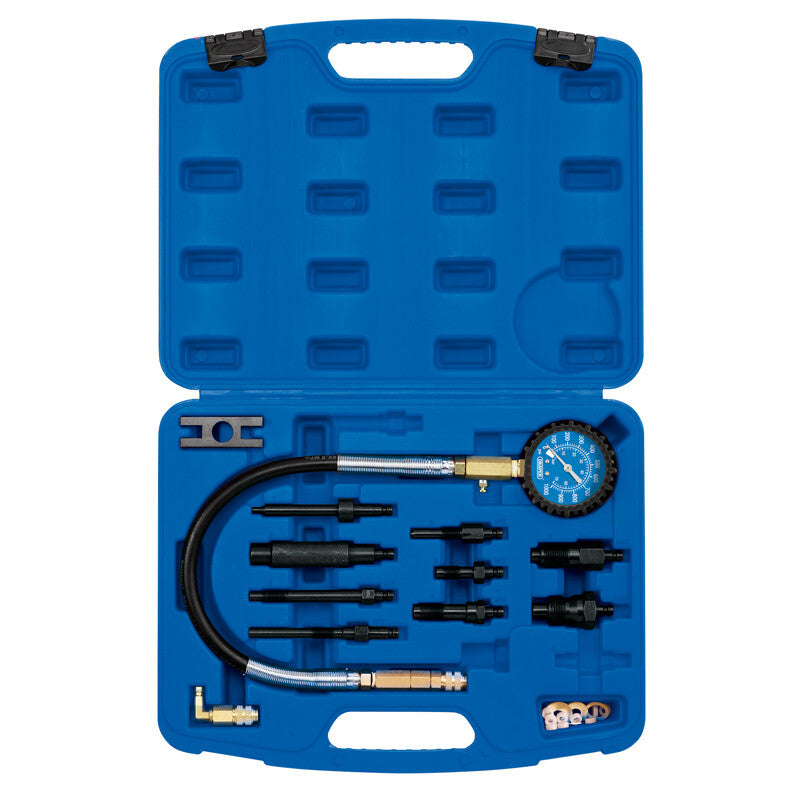Diesel compressietester set, 12dlg