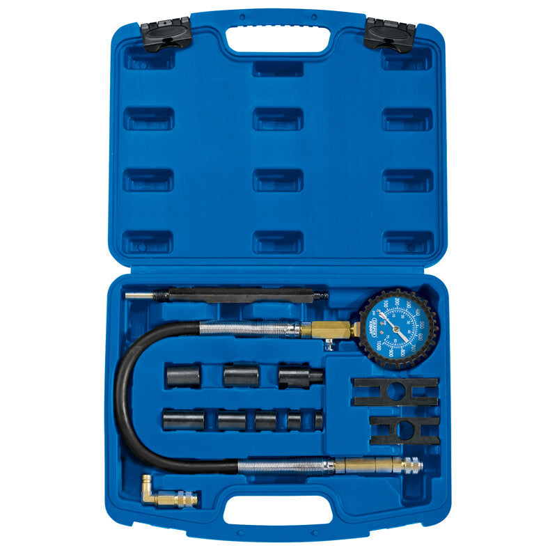 Diesel compressietester set, 13dlg