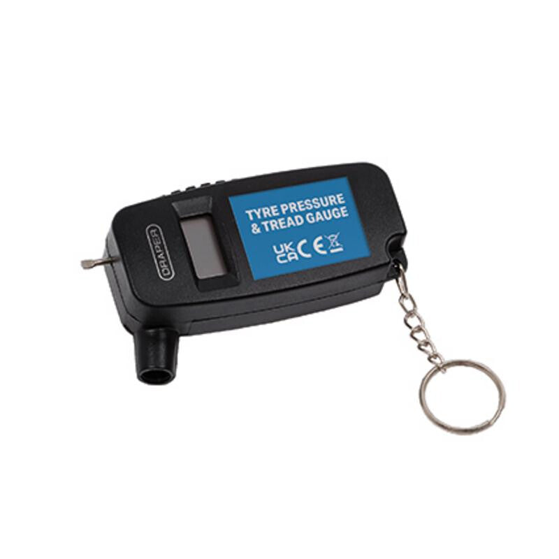 Digitale bandenprofiel- en bandenspanningsmeter
