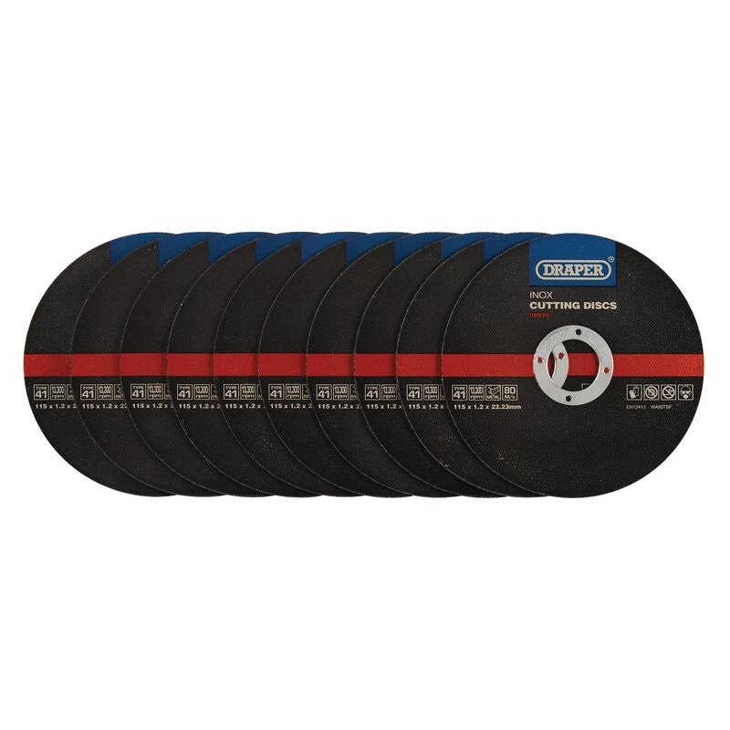 Doorslijpschijf Ø115x1,2x22,23mm, 10st