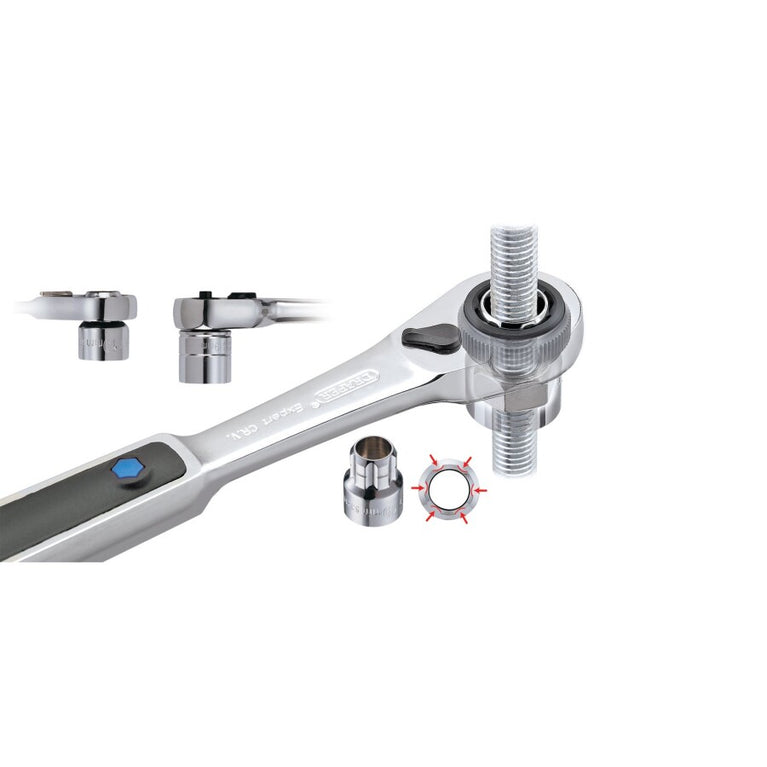 Doppenset doorsteek Ringratel Vortex, 19dlg