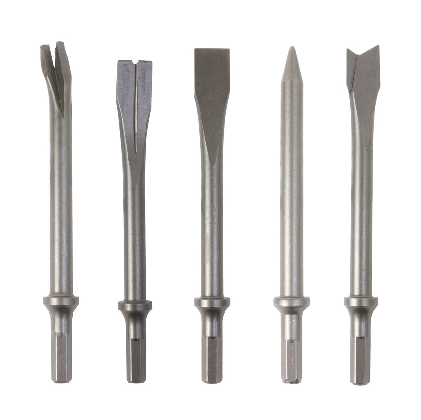 Beitelset lang 175 mm 5-dlg.