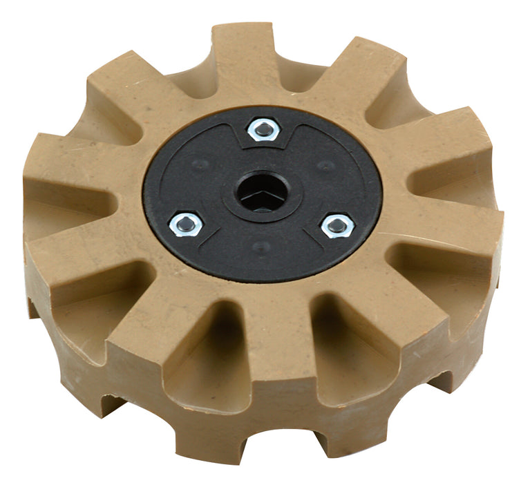 Rubber wiel Ø103 mm br. 30 mm