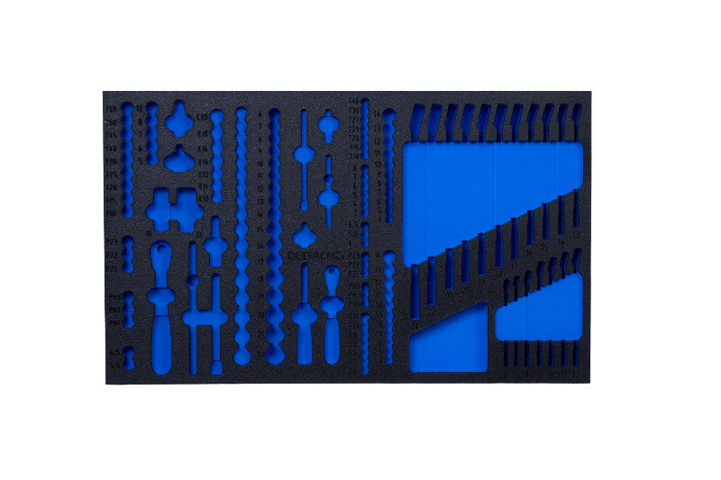 FOAM inlay tbv 525250, lade 1 (1/4"+ 3/8"+ steekringl)