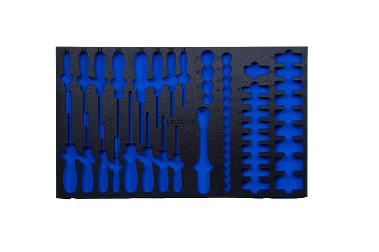 FOAM inlay tbv 525250, lade 2 (1/2"+ schroevendraaiers)