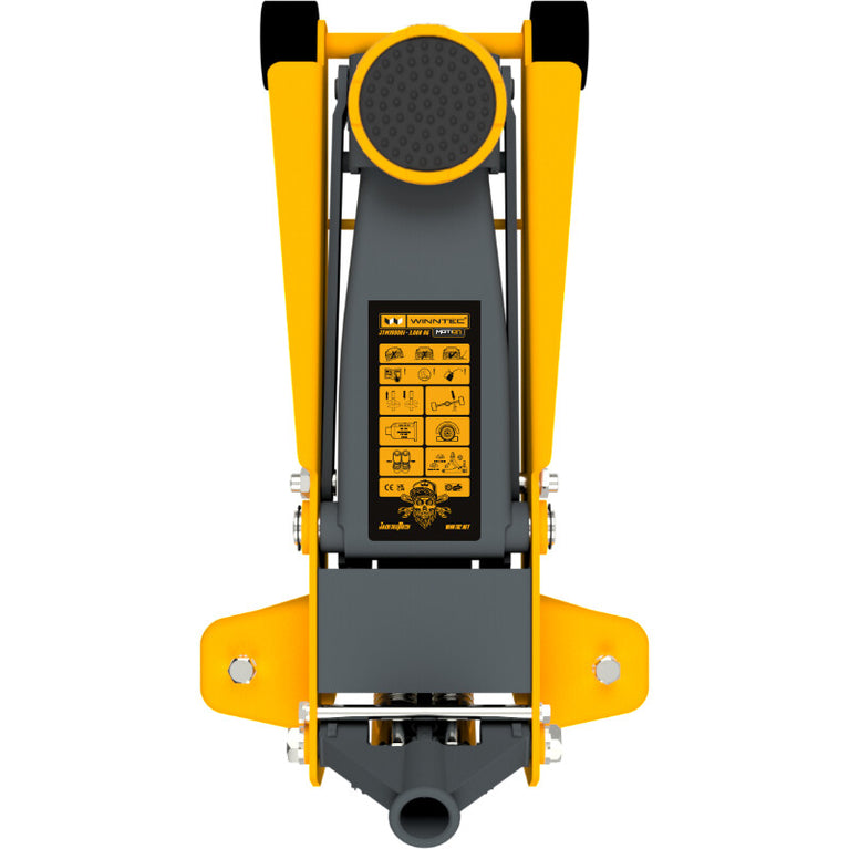Garagekrik 3 ton turbo lift, nylon wielen