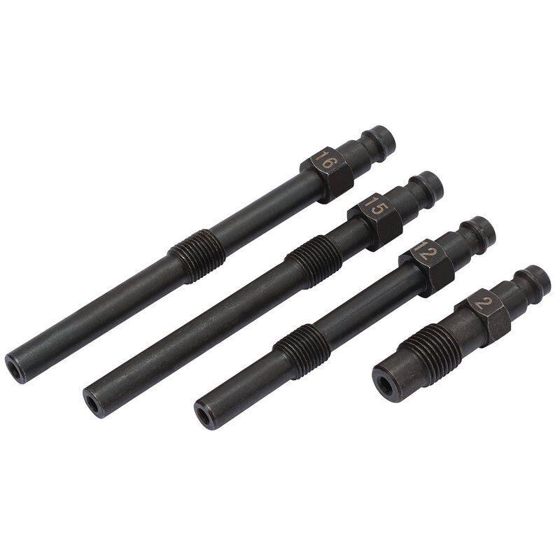 Gloeibougie adapterset, 4dlg, tbv 35877+35878+35886