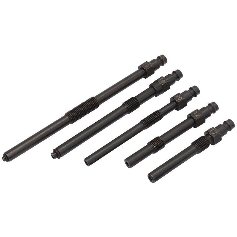 Gloeibougie adapterset, 5dlg, tbv 35877+35878+35886