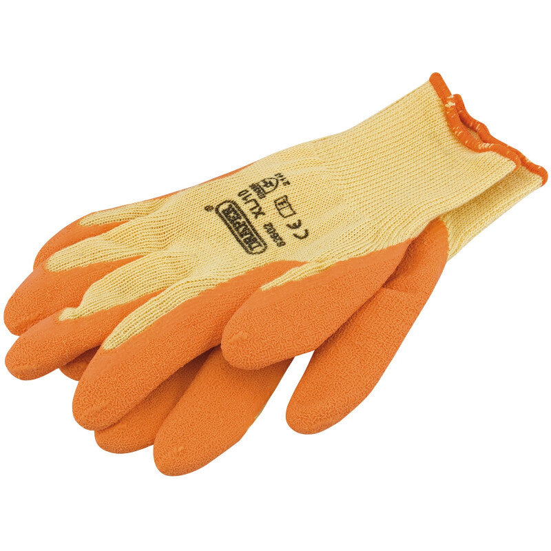 Werkhandschoenen met latex coating, XL