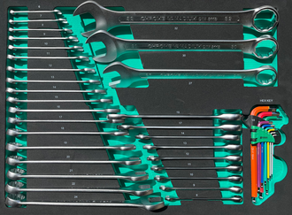 Gereedschapswagen STAHLGRUPPE SG23 - Groen