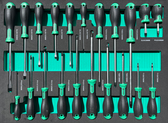 Gereedschapswagen STAHLGRUPPE SG23 - Groen