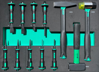 Gereedschapswagen STAHLGRUPPE SG23 - Groen