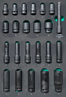 Gereedschapswagen STAHLGRUPPE SG23 - Groen