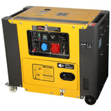 Dieselgenerator 5kW geluidsgedempt-0