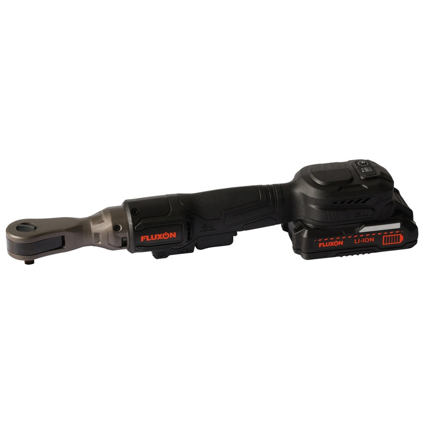 Fluxon accu ratelsleutel 3/8" incl. 1x 2 Ah accu en lader-0