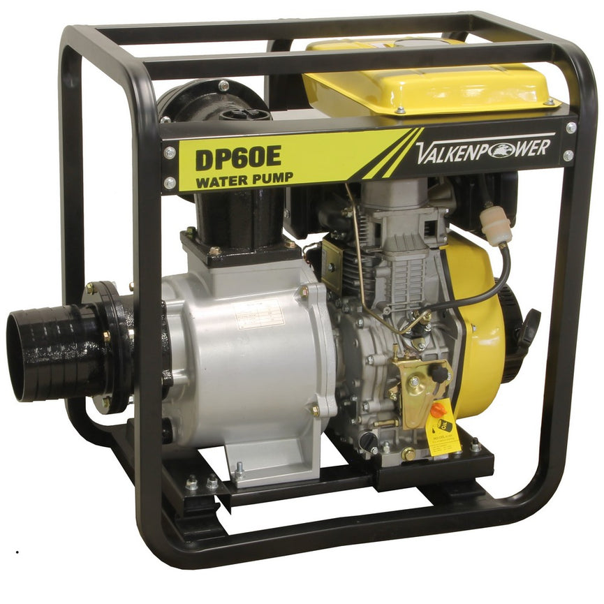 Diesel waterpomp 6'' 150mm elektrische start-0