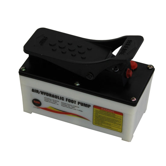 Hydraulische voetpomp luchtbediend kunststof behuizing-0