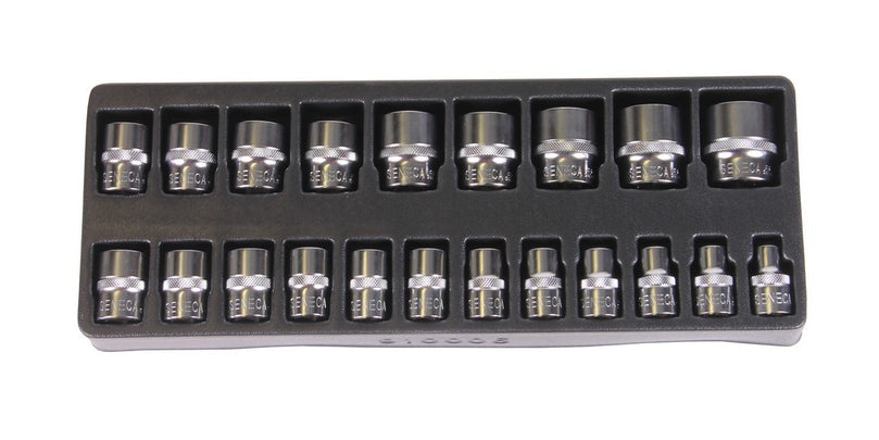 Doppen los 1/2" 21 delig metrisch-0